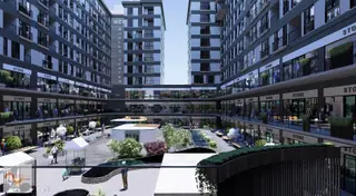 Avm Üstü Prestijli Konut Projesinde Satılık Daire