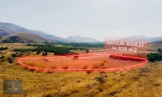Erkenek Gedikağzı Bölgesinde Satılık 14.829m2 Sulu Tarla