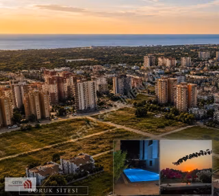 Güzeloba Site İçerisinde Özel Bahçeli 1+1 Satılık Daire