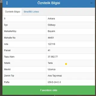 Lider Emlak'tan Gölbaşı Boyalık'da 37 Dönüm Satılık Tarla!