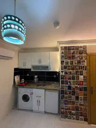 Kenan Evren Zeki Usta Arkası 1+0 Yarı Bodrum Eşyalı Kiralık Daire