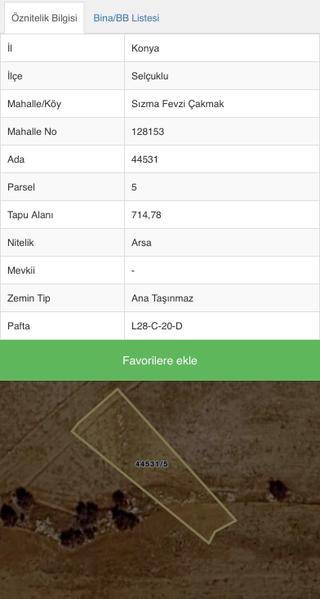 Sızma Mahallesi Satılık 715 M² Konut İmarlı Arsa