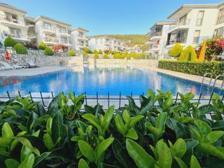 Aydın Didim Akbük'te Satılık Havuzlu Sitede Müstakil Havasında 2+1 Eşyaları Yeni Daire