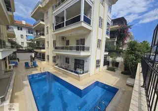 Marmaris Siteler'de Denize Yakın, Havuzlu 2+1 Kiralık Daire