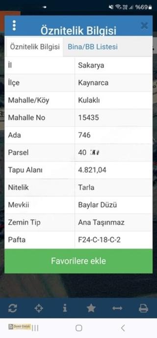 Kaynarca Kulaklı'da Ana Yol Dibinde Satılık 4.821 M Fırsat Arazi