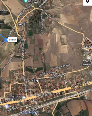 Balcity - Kırıkkale Balışeyh Köşe Parsel 2.5 Kat İmarlı 500 M² Arsa