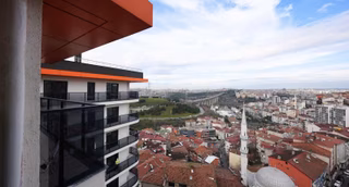 Perpa Kağıthane Mari Vadi Evlerinde 2+1 Satılık (metrobüs 5 Dk)