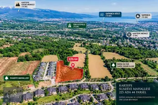 Kartepe Suadiye'de 4623 M² Villa İmarlı Satılık Arsa