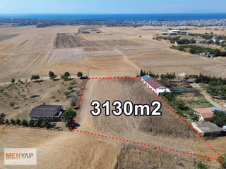 Satılık Deniz Manzaralı Bağ Yeri 3130 M² Kadastro Yola Cephe