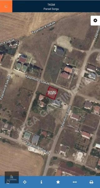 Marmaraereğlisi'nde 3 Kat Villa İmarlı 313 M² Satılık Arsa