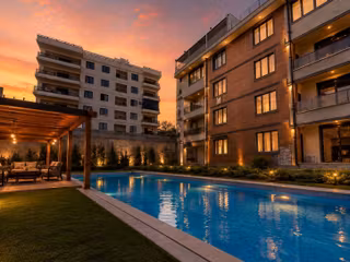 Mera Emlaktan Gazicelal Mh. Havuzlu-k. Otoparklı Sıfır 1+1 Daire