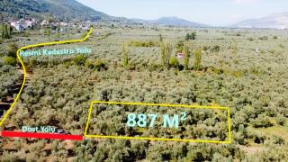 Beka Gayrimenkul'den 887 M² Bakımlı Ve Bahçeye Uygun Zeytinlik