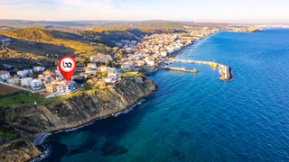 Kumbağ Panoramik Deniz Manzaralı Bahçeli Sıfır 1+1 Satılık Daire