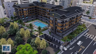 Sıfır Arakat Dubleks 3+1 Lüks Site İçerisin'de Satılık Daire