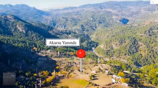 Antalya Konyaaltı Hisarçandır'da Tek Tapu 4315 Metrekare