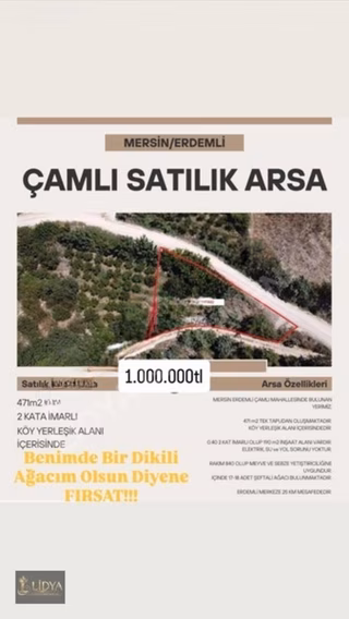 Çamlı Mah. Manzaralı Ev Yeri
