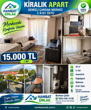 Hambat Emlak | Kiralık Apart