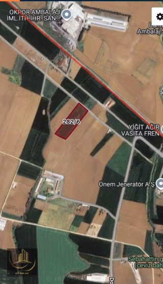 Bandirma Dogrucada Sanayi Yakını 7424 M Arazi