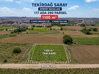Saray Merkeze 5 Dk Fırsat 1100 Metrekare