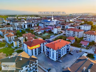 Tapuhane'den Sıfır 2+1 Güney Cephe Kapalı Mutfak Daire