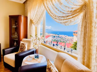 Çukurçayır Satılık Deniz Manzaralı Eşyalı Daire