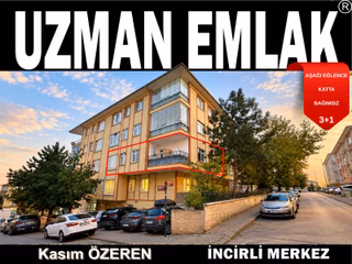 Uzman Emlak Ofisinden A.eğlence'de Giresun Cad.yakını Katta Bağımsız Ön Cephe 3+1 Daire