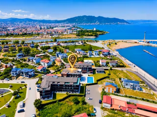 Century21 Den Satılık 1+1 55 M2 Deniz Manzaralı.eşyalı Satılık