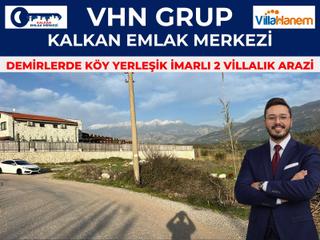 Demirlerde Köy Yerleşik İmarlı 2 Villalık Arazi