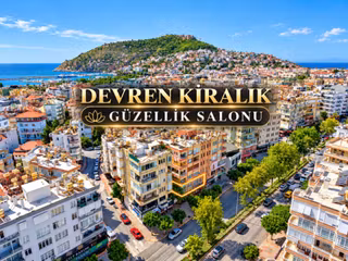 Alanya Merkez'de Devren Kiralık Güzellik Merkezi