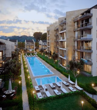 Özelikli Site De Sıfır Eşyalı 1+1 Kıralık Daire