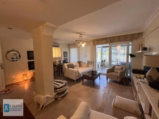 Sarımsaklı'da Yaz-kış Kiralık 3+1 Dubleks Eşyalı Villa