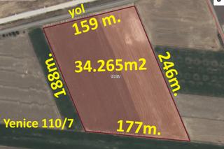 *nova* Yenice'de Havaalanına Sıfır 34.265m2 Fırsat Tarla!