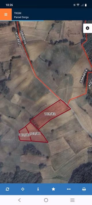 İzmit Kandırada Yatırımlık 12 Dönüm Arsa