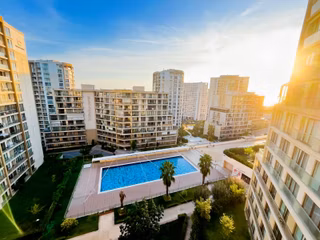 Evora E Parsel Deniz & Havuz Manzaralı Eşyalı Satılık 1+1 Daire