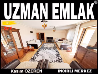 Uzman Emlak'dan 19 Mayıs Cadde Yanında Orta Katta Yapılı Geniş 3+1 Daire
