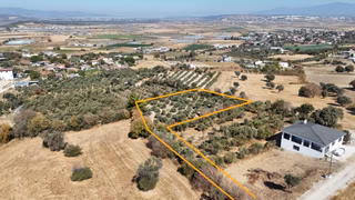 İzmir Menderes Sancaklıda 3 Dönüm Manzaralı İmarda Kupon Arsa