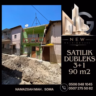 Merkezde Teraslı Müstakil Satılık Dubleks 80m2