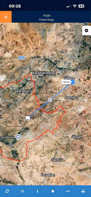 Cengizler'den Karadiğin'de 819 M2 Satılık Bahçe - 1