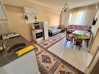 İsabeyli'de Eşyalı Kiralık 1+1 Daire