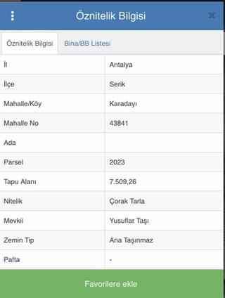 Serik Karadayıda Verimli Tarım Arazisi
