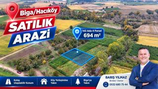Biga Hacıköy’de 694 M² Satılık Fırsat Arazi
