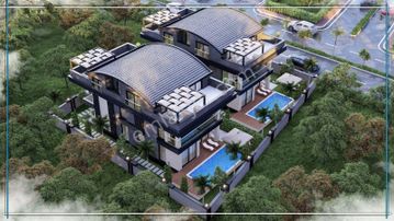 Antalya Döşemealtı Yeniköy'de 6+2 Müstakil Bahçe Ve Havuzlu Satılık Ultra Lüks Villa