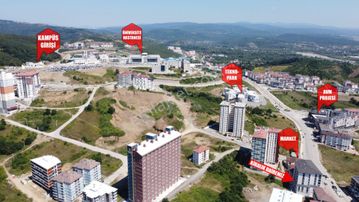 Orhangazi Mh. Kule Kardeniz'de 1+1 Ara Kat Eşyalı Daire