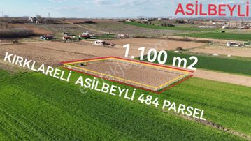 Kırklareli'nin Mahallesi Olmaya Aday Asilbeyli'de 1.100 M² Arsa Acil Satılık