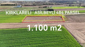 Kırklareli'nin Mahallesi Olmaya Aday Asilbeyli'de 1.100 M² Arsa Acil Satılık