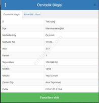 Tekirdağ Marmaraereğlisi 315,1 De Ana Yola Cephe Denize Yakın