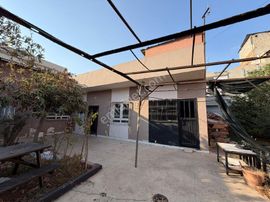 Tek Katlı Bahçeli Otoparklı  270 Net Tapu✅evin Ve Bahçenin Ayrı İki Tapusu