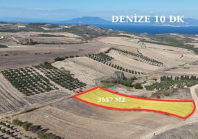 Aycan Gayrimenkulden Şirinşavuşta 3557 Mt2 Denize Yakın Tarla