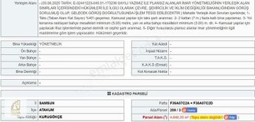 Truva'dan Samsun Atakum Kurugökçe'de Satılık Fındık Bahçesi
