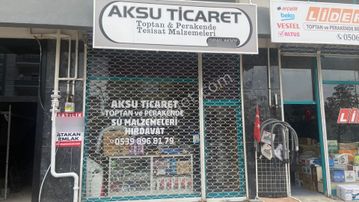 Çavuşoğlunda Satılık Cadde Cepheli Düz Ayak Dükkan
